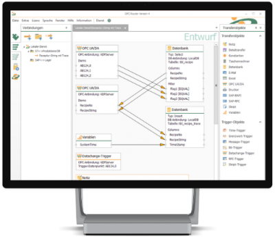 How to build an Industry 4.0 structure with the OPC Router