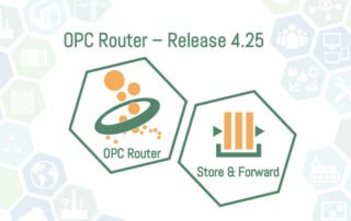 OPC Router Release 4.25 mit Store und Forward Funktion