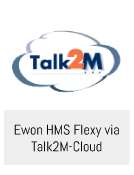 Ewon HMS Flexy via Talk2M Plug-in