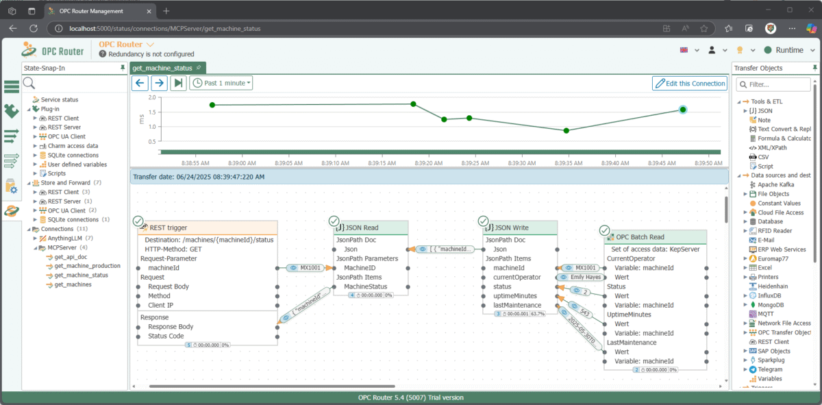 MCP and OPC Router: How your language model understands Industry 4.0